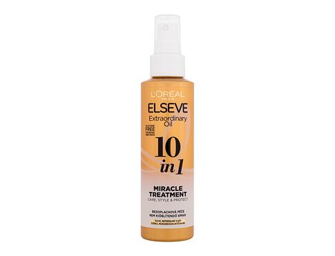 Olej na vlasy L'Oréal Paris Elseve Extraordinary Oil 10in1 Miracle Treatment 150 ml poškozený flakon