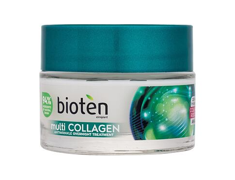 Noční pleťový krém Bioten Multi-Collagen Antiwrinkle Overnight Treatment 50 ml