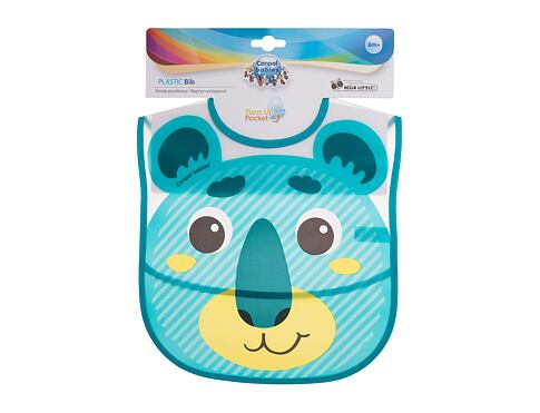 Bryndák Canpol babies Hello Little Plastic Bib Green 1 ks