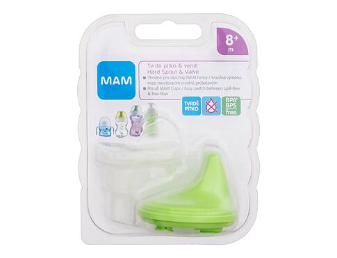 Hrneček MAM Spout & Valve Hard 8m+ Green 1 ks