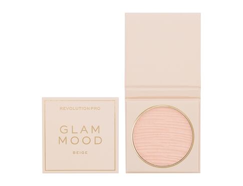 Pudr Revolution Pro Glam Mood 7,5 g Beige poškozená krabička