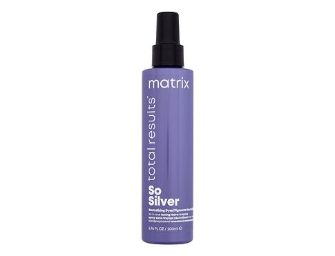 Bezoplachová péče Matrix So Silver All-In-One Toning Leave-In Spray 200 ml