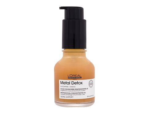 Olej na vlasy L'Oréal Professionnel Metal Detox Professional Concentrated Oil 50 ml