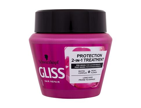 Maska na vlasy Schwarzkopf Gliss Supreme Length Protection 2-In-1 Treatment 300 ml