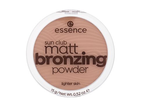 Bronzer Essence Sun Club Matt Bronzing Powder 15 g 01 Natural poškozená krabička