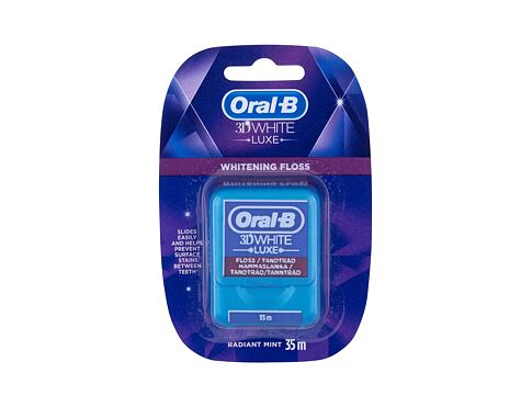 Zubní nit Oral-B 3D White Luxe 1 ks poškozený obal