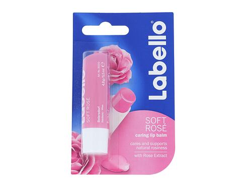 Balzám na rty Labello Soft Rosé 5,5 ml poškozený obal