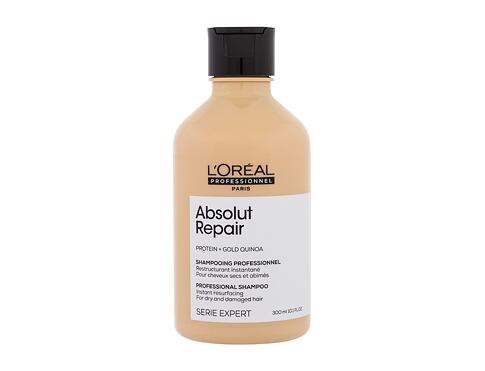 Šampon L'Oréal Professionnel Absolut Repair Professional Shampoo 300 ml poškozený flakon