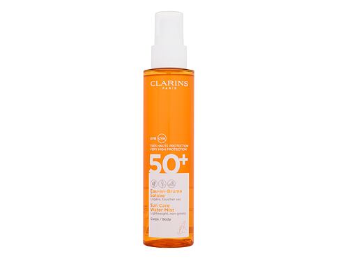 Opalovací přípravek na tělo Clarins Sun Care Water Mist SPF50+ 150 ml