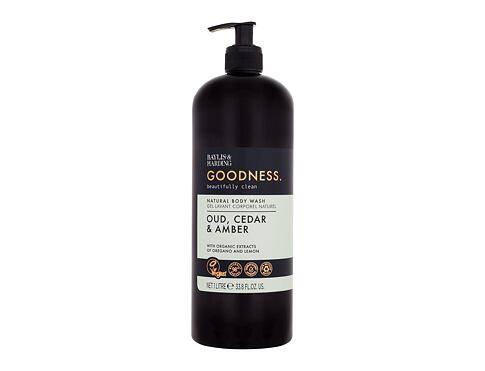 Sprchový gel Baylis & Harding Goodness Oud, Cedar & Amber Natural Body Wash 1000 ml
