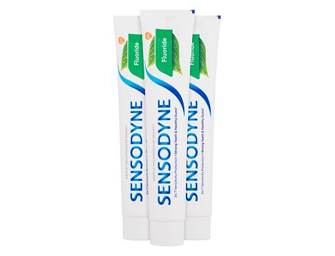 Zubní pasta Sensodyne Fluoride Trio 3x75 ml