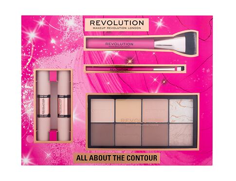 Konturovací paletka Makeup Revolution London All About The Contour Gift Set 16 g Kazeta