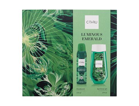 Deodorant C-THRU Luminous Emerald 150 ml poškozená krabička Kazeta