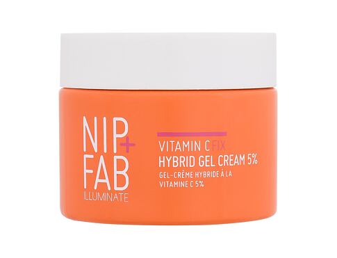 Denní pleťový krém NIP+FAB Illuminate Vitamin C Fix Hybrid Gel Cream 5% 50 ml