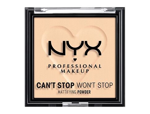 Pudr NYX Professional Makeup Can't Stop Won't Stop Mattifying Powder 6 g 02 Light