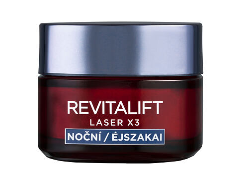 Noční pleťový krém L'Oréal Paris Revitalift Laser X3 Night Cream 50 ml