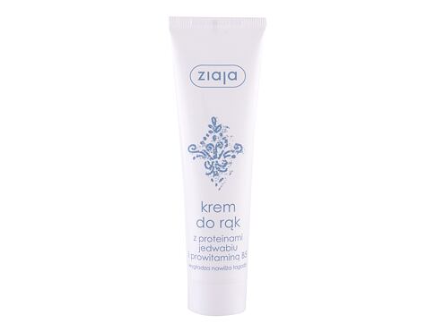 Krém na ruce Ziaja Protein Silk Proteins & Provitamin B5 100 ml poškozený obal