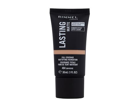 Make-up Rimmel London Lasting Matte Full Coverage 30 ml 404 Sun Beige