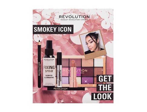 Oční stín Makeup Revolution London Get The Look Smokey Icon 30 ml poškozená krabička Kazeta