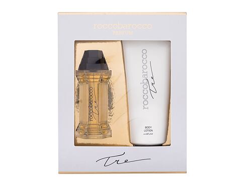 Parfémovaná voda Roccobarocco Tre 100 ml poškozená krabička Kazeta