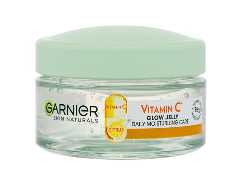 Pleťový gel Garnier Skin Naturals Vitamin C Glow Jelly Daily Moisturizing Care 50 ml poškozený flakon