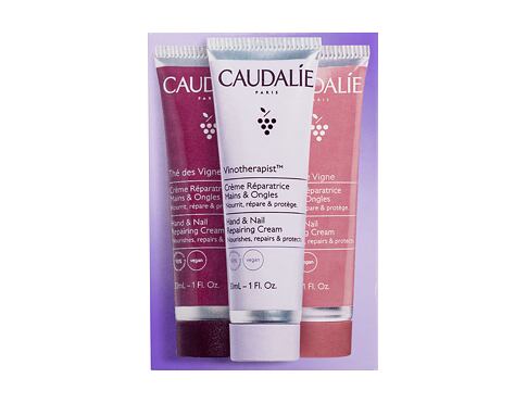 Krém na ruce Caudalie Moisturizing Hand Cream Trio 30 ml Kazeta