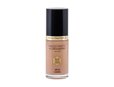 Make-up Max Factor Facefinity 3 in 1 SPF20 30 ml 40 Light Ivory poškozený flakon