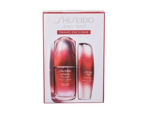 Pleťové sérum Shiseido Ultimune Power Infusing Set 50 ml poškozená krabička Kazeta