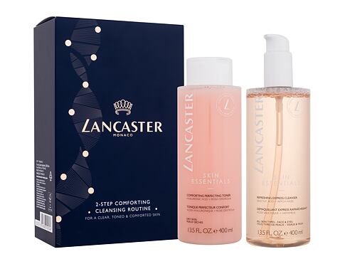 Čisticí voda Lancaster Skin Essentials 2-Step Comforting Cleansing Routine 400 ml poškozená krabička Kazeta
