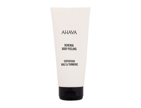 Tělový peeling AHAVA Superfood Kale & Turmeric Renewal Body Peeling 200 ml