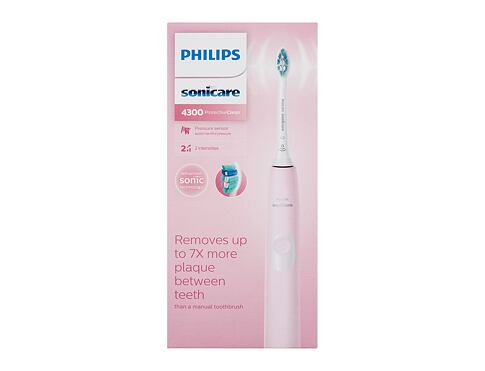 Sonický zubní kartáček Philips Sonicare 4300 Protective Clean HX6806/04 Pink 1 ks