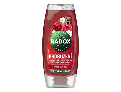 Sprchový gel Radox Awakening Pomegranate And Apricot Blossom Shower Gel 225 ml