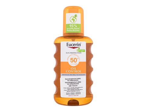 Opalovací přípravek na tělo Eucerin Sun Oil Control Dry Touch Transparent Spray SPF50+ 200 ml
