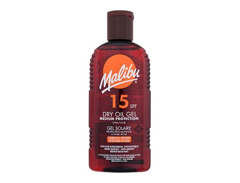 Opalovací přípravek na tělo Malibu Dry Oil Gel SPF15 200 ml