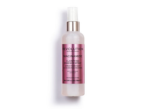 Pleťová voda a sprej Revolution Skincare Niacinamide Clarifying Essence Spray 100 ml