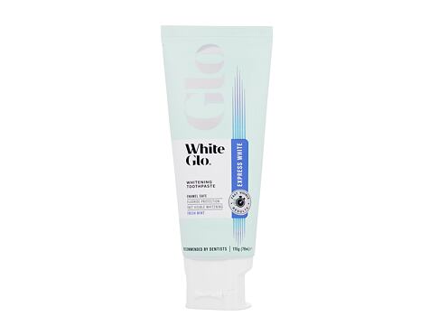 Zubní pasta White Glo Glo Express White Whitening Toothpaste 115 g poškozená krabička