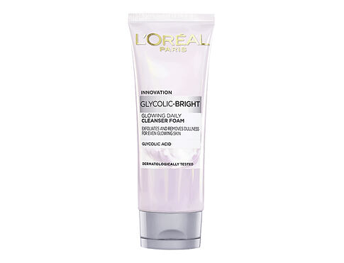 Čisticí pěna L'Oréal Paris Glycolic-Bright Glowing Daily Cleanser Foam 100 ml