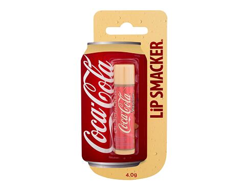 Balzám na rty Lip Smacker Coca-Cola Vanilla 4 g poškozený obal