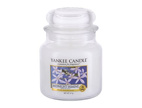 Vonná svíčka Yankee Candle Midnight Jasmine 411 g vada zbarvení