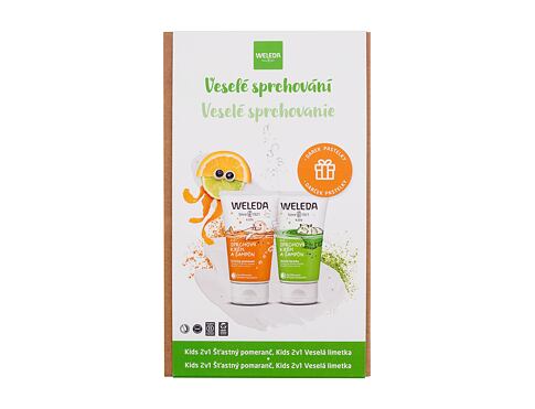 Sprchový krém Weleda Kids Happy Shower 150 ml poškozená krabička Kazeta