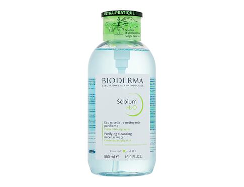 Micelární voda BIODERMA Sébium H₂O With Dispenser 500 ml