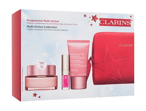 Denní pleťový krém Clarins Multi-Active Collection 50 ml poškozená krabička Kazeta