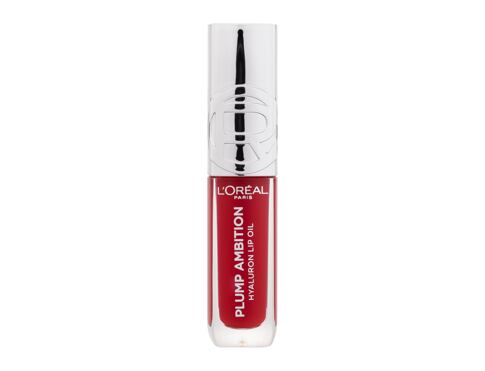 Olej na rty L'Oréal Paris Plump Ambition Hyaluron Lip Oil 5 ml 380 Rouge In Love