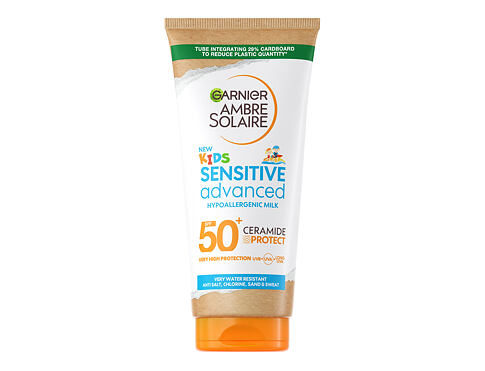 Opalovací přípravek na tělo Garnier Ambre Solaire Kids Advanced Sensitive Hypoallergenic Milk SPF50+ 175 ml