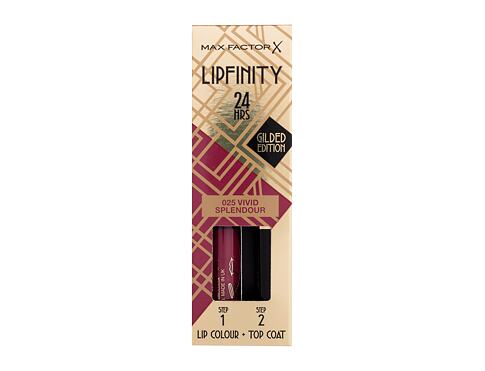 Rtěnka Max Factor Lipfinity 24HRS Lip Colour 4,2 g 025 Vivid Splendour poškozená krabička