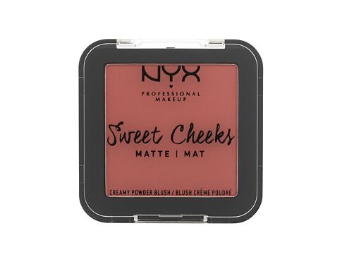 Tvářenka NYX Professional Makeup Sweet Cheeks Matte 5 g Citrine Rose poškozená krabička