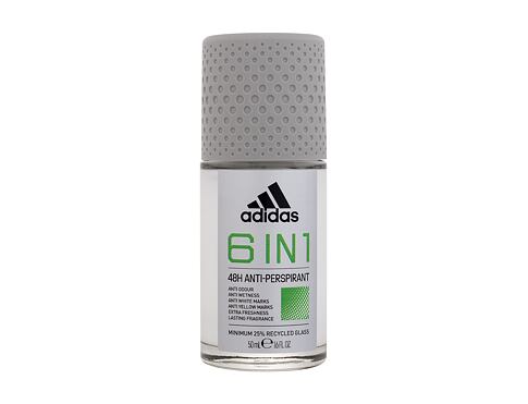 Antiperspirant Adidas 6 In 1 48H Anti-Perspirant 50 ml poškozený flakon