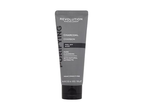 Pleťová maska Revolution Skincare Purifying Charcoal Peel Off Mask 100 g