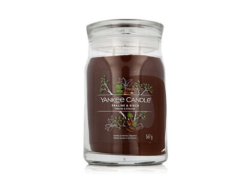 Vonná svíčka Yankee Candle Signature Praline & Birch 567 g