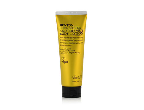 Tělové mléko Benton Shea Butter and Coconut Body Lotion 250 ml